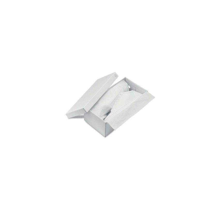 Baskets Éco-responsables en PU Taille 46 Confort et Style Blancos Matières : PU Couleurs : blanc impression logo haute qualité