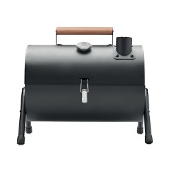Barbecue Portable Personnalisé avec Cheminée Idéal pour Vos Événements CHIMEY Matières : métal Couleurs : noir cadeau entreprise