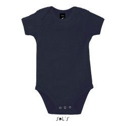 Body Bébé Personnalisé 100% Coton - Confort Assuré, Bambino Matières : coton Taille textile : M Couleurs : french navy marquage 