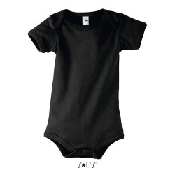 Body Bébé Personnalisé 100% Coton - Confort Assuré, Bambino Matières : coton Taille textile : M Couleurs : noir cadeau collabora