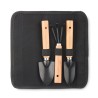 Ensemble Pratique d'Outils de Jardinage Personnalisés GRASS Matières : PET recyclé Couleurs : noir