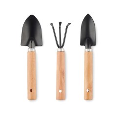 Ensemble Pratique d'Outils de Jardinage Personnalisés GRASS Matières : PET recyclé Couleurs : noir 2