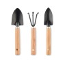 Ensemble Pratique d'Outils de Jardinage Personnalisés GRASS Matières : PET recyclé Couleurs : noir personnalisable avec votre lo