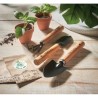 Ensemble Pratique d'Outils de Jardinage Personnalisés GRASS Matières : PET recyclé Couleurs : noir goodies publicitaire événemen