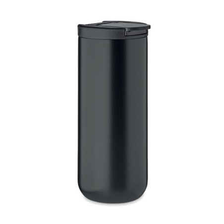 Mug isotherme personnalisé double paroi 330ml - REDU Matières : acier inoxydable Couleurs : noir