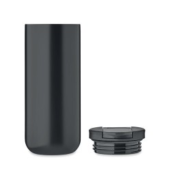Mug isotherme personnalisé double paroi 330ml - REDU Matières : acier inoxydable Couleurs : noir impression haute définition