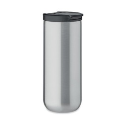 Mug isotherme personnalisé double paroi 330ml - REDU Matières : acier inoxydable Couleurs : argenté mat personnalisable avec vot