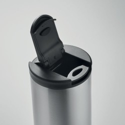 Mug isotherme personnalisé double paroi 330ml - REDU Matières : acier inoxydable Couleurs : argenté mat objet promotionnel éco-r
