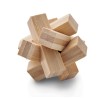 Casse-tête étoile en bambou personnalisé pas cher | CUBENATS Matières : bambou Couleurs : bois