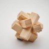 Casse-tête étoile en bambou personnalisé pas cher | CUBENATS Matières : bambou Couleurs : bois impression haute définition