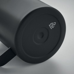 Gobelet Éco-responsable Double Paroi 300 ml Personnalisé | INARI Couleurs : noir Matières : acier inoxydable recyclé 2