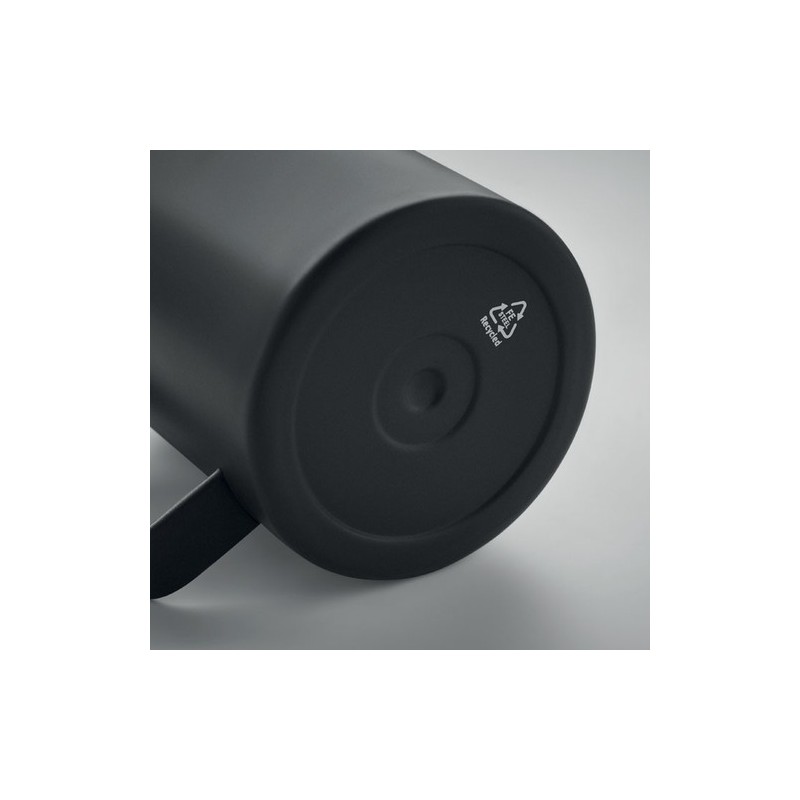 Gobelet Éco-responsable Double Paroi 300 ml Personnalisé | INARI Couleurs : noir Matières : acier inoxydable recyclé cadeau coll