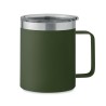 Gobelet Éco-responsable Double Paroi 300 ml Personnalisé | INARI Couleurs : vert foncé Matières : acier inoxydable recyclé impre