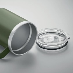 Gobelet Éco-responsable Double Paroi 300 ml Personnalisé | INARI Couleurs : vert foncé Matières : acier inoxydable recyclé goodi