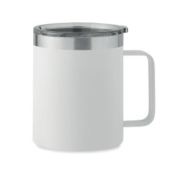 Gobelet Éco-responsable Double Paroi 300 ml Personnalisé | INARI Couleurs : blanc Matières : acier inoxydable recyclé cadeau ent