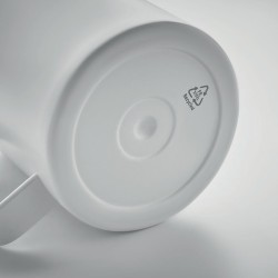 Gobelet Éco-responsable Double Paroi 300 ml Personnalisé | INARI Couleurs : blanc Matières : acier inoxydable recyclé accessoire