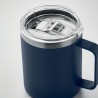 Gobelet Éco-responsable Double Paroi 300 ml Personnalisé | INARI Couleurs : bleu marine Matières : acier inoxydable recyclé obje