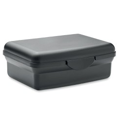 Lunchbox Éco-responsable en PP 800ml Personnalisée | CARMANY Matières : polypropylène (PP) Couleurs : noir cadeau entreprise pas