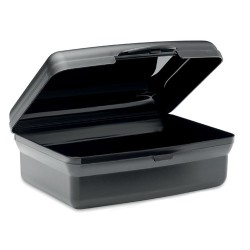 Lunchbox Éco-responsable en PP 800ml Personnalisée | CARMANY Matières : polypropylène (PP) Couleurs : noir livraison express 24h