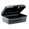 Lunchbox Éco-responsable en PP 800ml Personnalisée | CARMANY Matières : polypropylène (PP) Couleurs : noir livraison express 24h