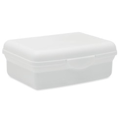 Lunchbox Éco-responsable en PP 800ml Personnalisée | CARMANY Matières : polypropylène (PP) Couleurs : blanc goodies publicitaire