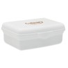 Lunchbox Éco-responsable en PP 800ml Personnalisée | CARMANY Matières : polypropylène (PP) Couleurs : blanc cadeau collaborateur