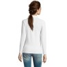 Polo Femme Personnalisé 180 - SOL'S Perfect LSL Taille textile : M Couleurs : blanc impression haute définition