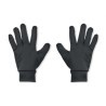Gants de sport tactiles confortables et performants personnalisés LESPORT Matières : PET Couleurs : noir