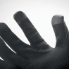 Gants de sport tactiles confortables et performants personnalisés LESPORT Matières : PET Couleurs : noir goodies publicitaire év
