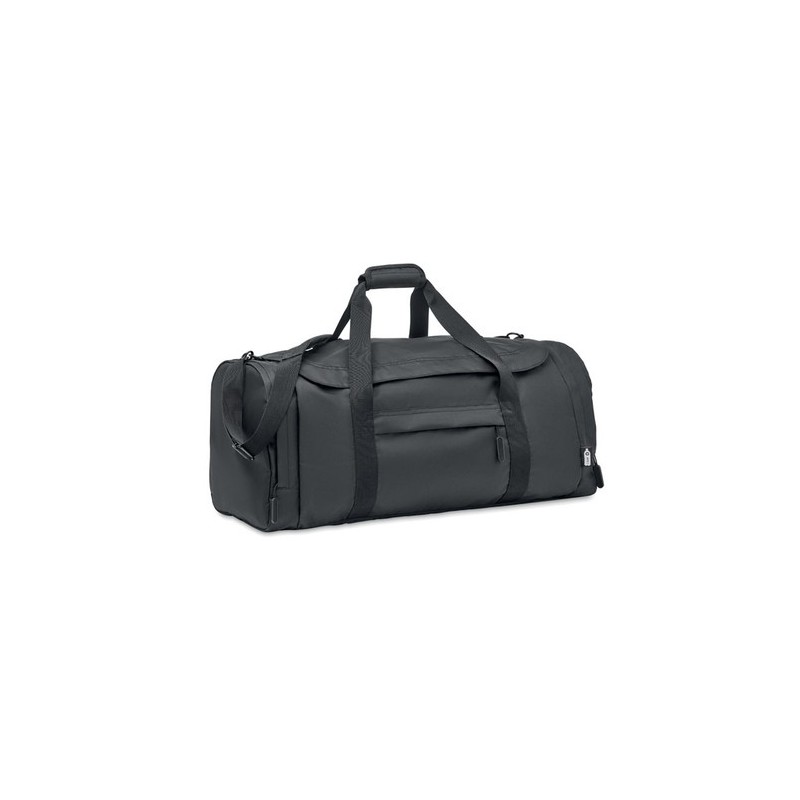Grand sac de sport  en RPET 300D | VALLEY DUFFLE Matières : PET recyclé Couleurs : noir