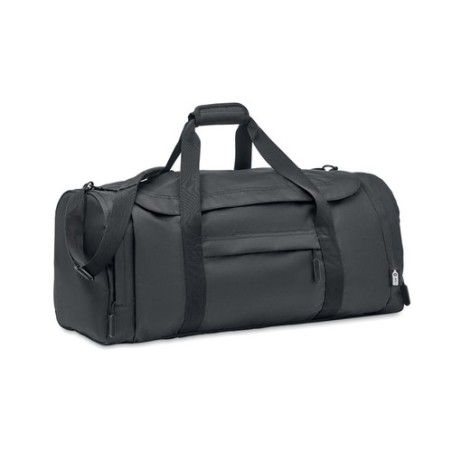 Grand sac de sport  en RPET 300D | VALLEY DUFFLE Matières : PET recyclé Couleurs : noir