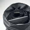 Sac à dos enroulable Éco-responsable 600D Personnalisé - NAPA Matières : PET recyclé Couleurs : noir cadeau entreprise pas cher