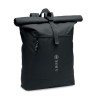 Sac à dos enroulable Éco-responsable 600D Personnalisé - NAPA Matières : PET recyclé Couleurs : noir goodies publicitaire événem