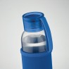 Bouteille  en verre recyclé 500 ml - Personnalisée EBOR Matières : verre Couleurs : bleu royal impression logo haute qualité