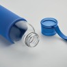 Bouteille  en verre recyclé 500 ml - Personnalisée EBOR Matières : verre Couleurs : bleu royal personnalisation sur mesure