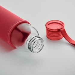 Bouteille  en verre recyclé 500 ml - Personnalisée EBOR Matières : verre Couleurs : rouge objet promo petit budget