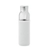 Bouteille  en verre recyclé 500 ml - Personnalisée EBOR Matières : verre Couleurs : beige marquage laser ultra précis