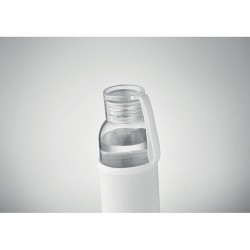 Bouteille  en verre recyclé 500 ml - Personnalisée EBOR Matières : verre Couleurs : beige personnalisation rapide en France