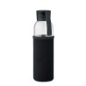 Bouteille  en verre recyclé 500 ml - Personnalisée EBOR Matières : verre Couleurs : noir livraison express 24h 48h