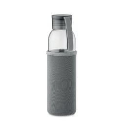 Bouteille  en verre recyclé 500 ml - Personnalisée EBOR Matières : verre Couleurs : pierre personnalisable avec votre logo