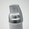 Bouteille  en verre recyclé 500 ml - Personnalisée EBOR Matières : verre Couleurs : pierre cadeau client original