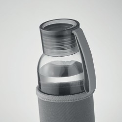 Bouteille  en verre recyclé 500 ml - Personnalisée EBOR Matières : verre Couleurs : gris objet promotionnel éco-responsable