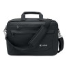 Sacoche Éco-responsable Personnalisée 600D pour Ordinateur ROCKY Matières : PET recyclé Couleurs : noir marquage laser ultra pré