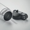 Bouteille à double paroi Éco-responsable et Personnalisée 500 ml IVALO Couleurs : argenté mat Matières : acier inoxydable recycl