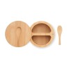 Boîte à Sel et Poivre Éco-responsable en Bambou Personnalisée - S&P Matières : bambou Couleurs : bois personnalisable avec votre