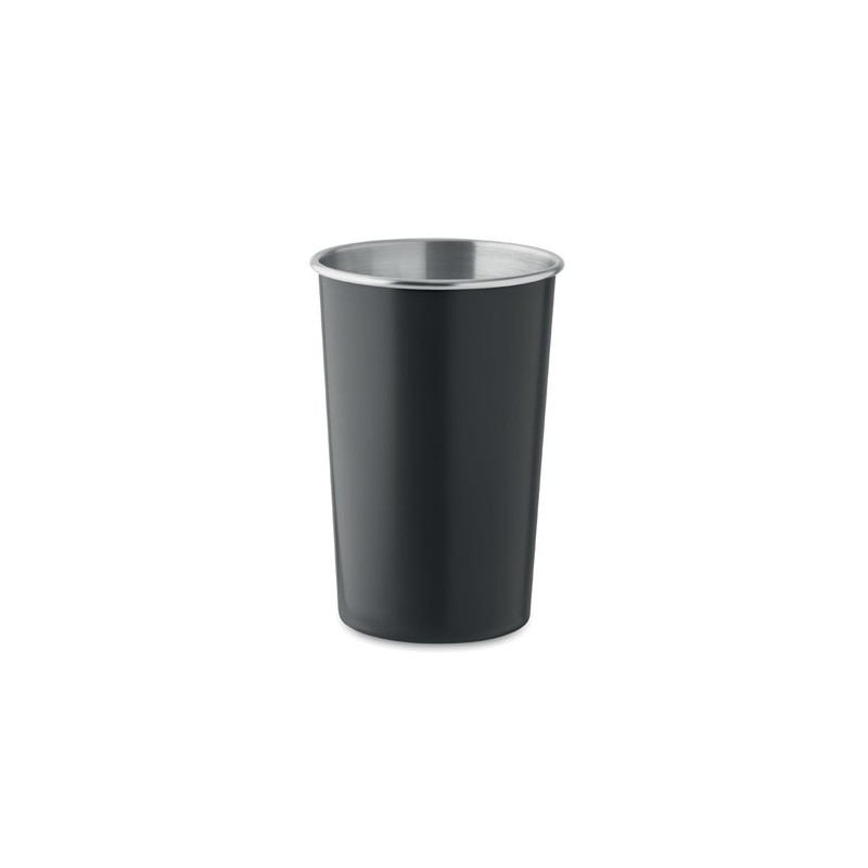 Gobelet Éco-responsable en Inox Recyclé 500 ml - FJARD Couleurs : noir Matières : acier inoxydable recyclé goodies publicitaire 