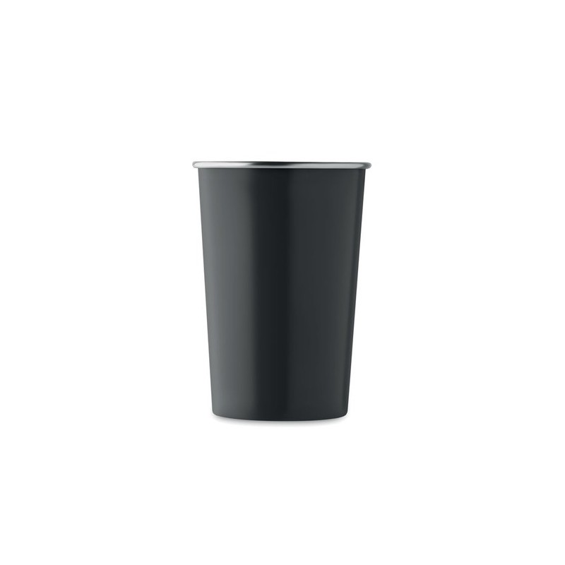 Gobelet Éco-responsable en Inox Recyclé 500 ml - FJARD Couleurs : noir Matières : acier inoxydable recyclé objet promotionnel éc