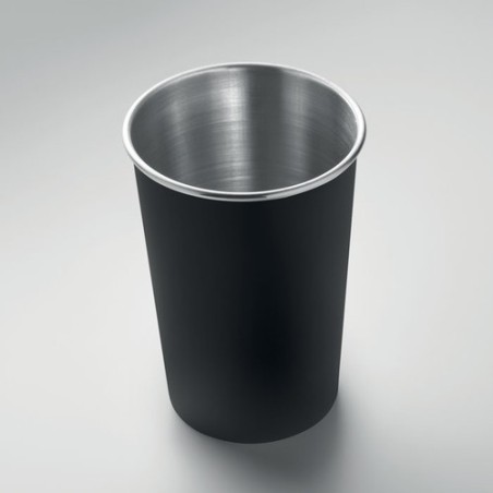 Gobelet Éco-responsable en Inox Recyclé 500 ml - FJARD Couleurs : noir Matières : acier inoxydable recyclé cadeau client origina