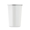 Gobelet Éco-responsable en Inox Recyclé 500 ml - FJARD Couleurs : blanc Matières : acier inoxydable recyclé personnalisation rap