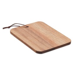 Planche à découper en bois d'acacia personnalisée SERVIRO
